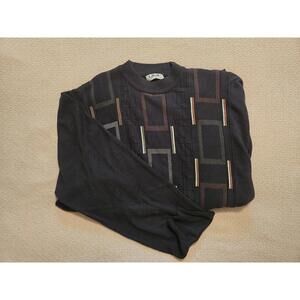 Lavane New York 2XT Vintage Pattern Knit Sweater